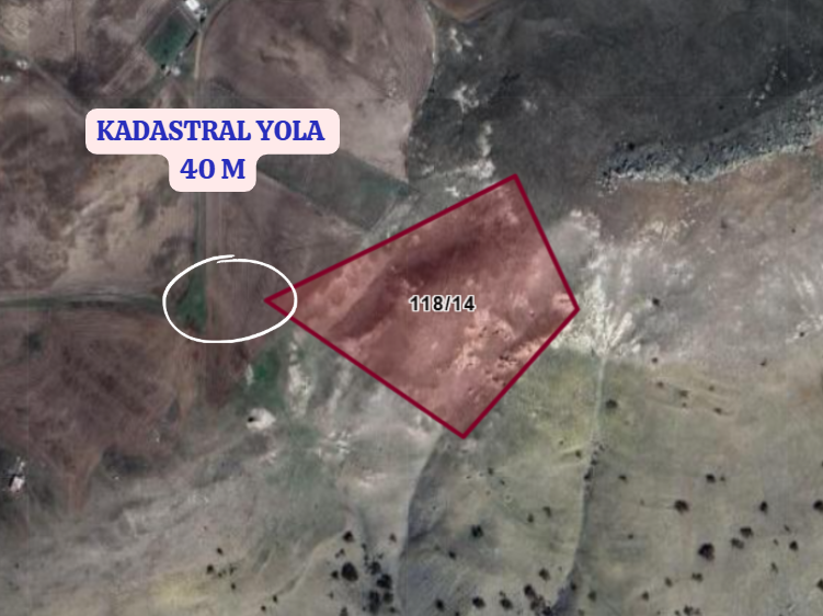 ANKARA ÇANKAYA KARATAŞ  KÖYÜNDE TARLAMIZIN 4.500 M² Sİ SATILIKTIR. - ANKARA ÇANKAYA fotoğraf 4